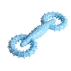 New pet supplies: Double-ring teething toy for pet dogs, teething, chewing, resistant to biting and food leakage. Pet dog toy Item Picture